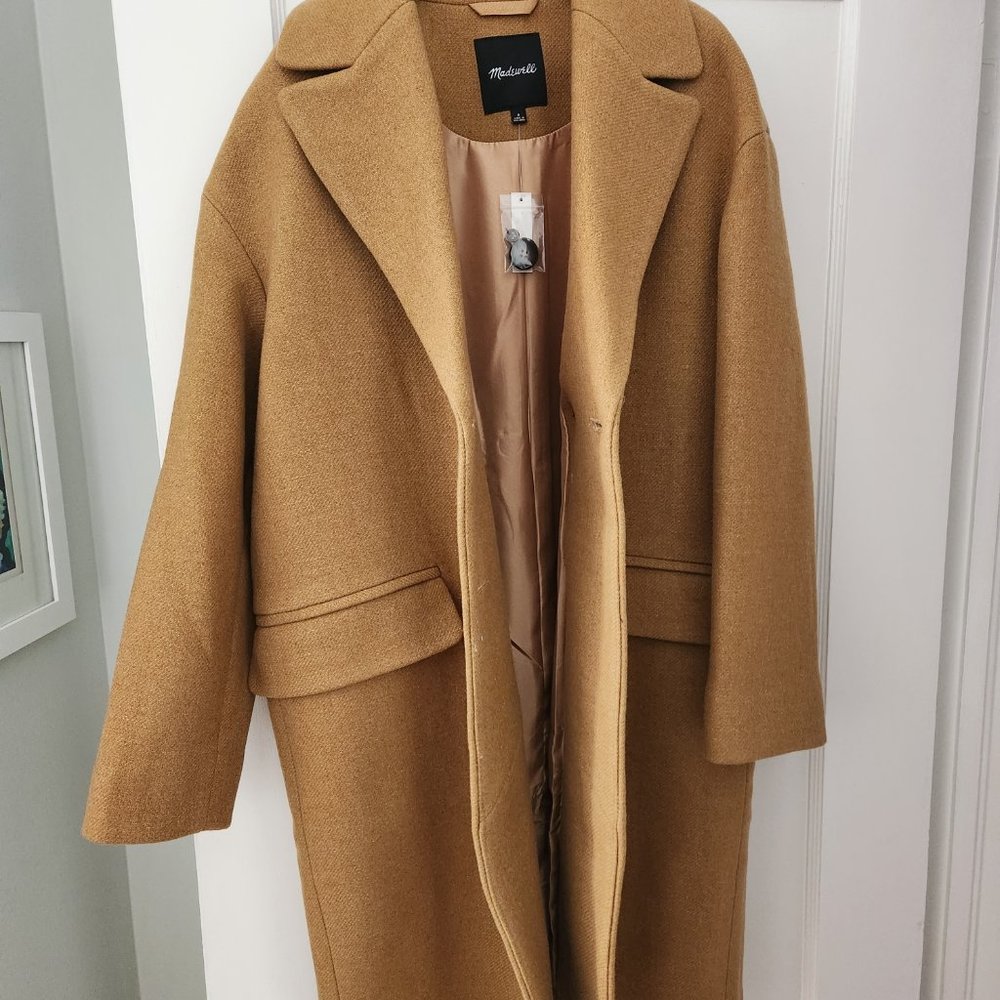 NWT Madewell Haydon Coat in Insuluxe Fabric - Picture 5 of 5